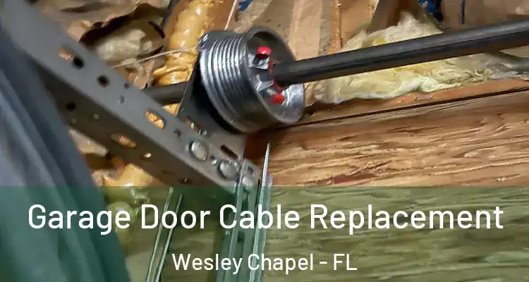  Garage Door Cable Replacement Wesley Chapel - FL