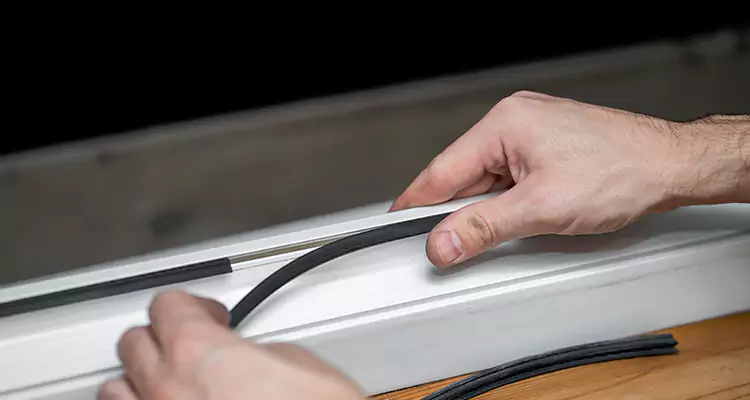 Garage Door Bottom Seal Repair in Wesley Chapel, FL