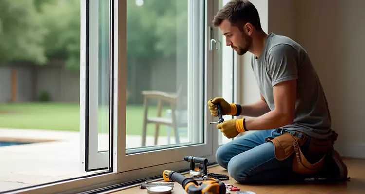 Squeaky Sliding Patio Doors in Wesley Chapel, FL